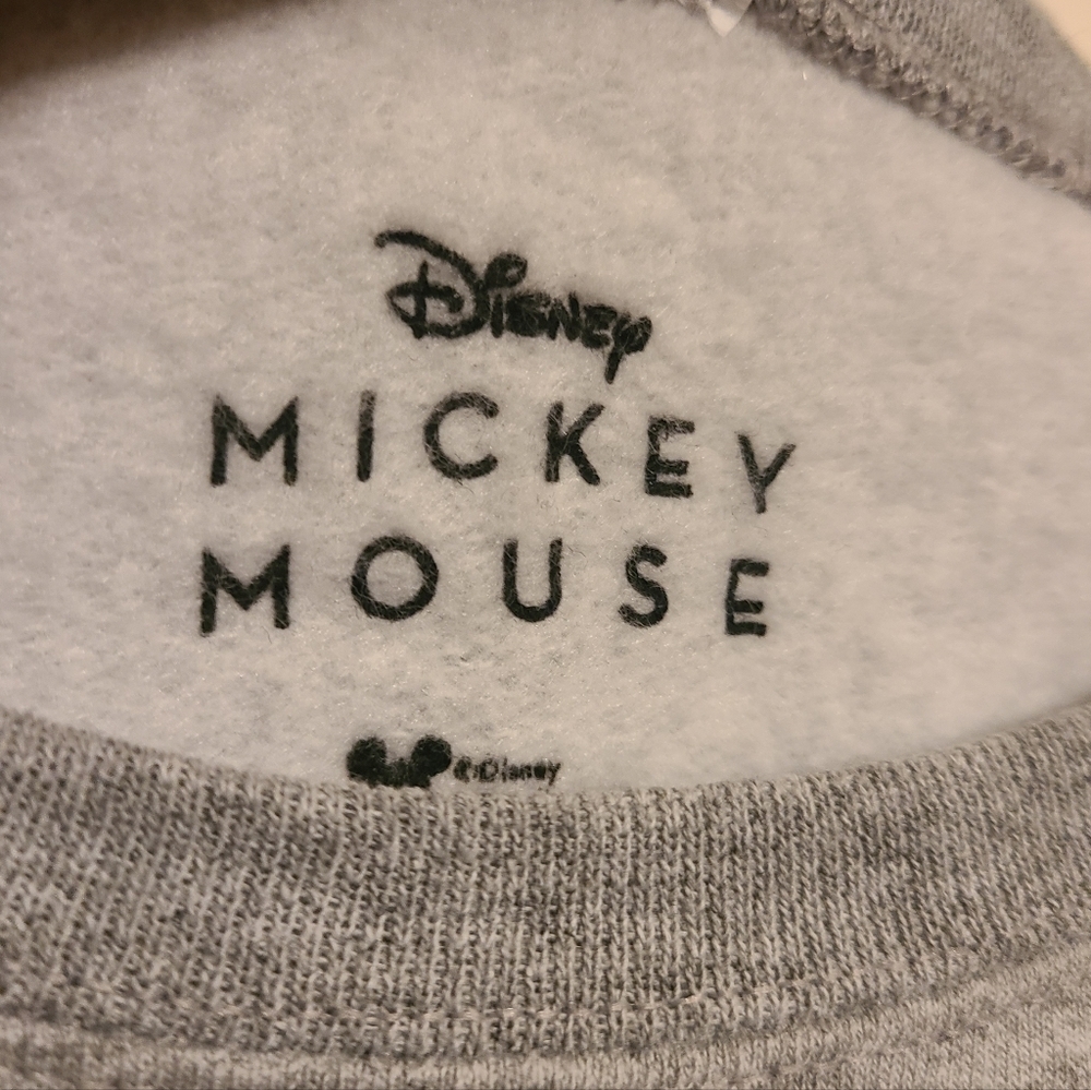 Disney | Women's Gray Mickey Mouse Crewneck Novelty Sweatshirt (Size XL) - Picture 2 of 12